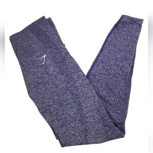 GYMSHARK vital seamless high rise purple leggings- Size small